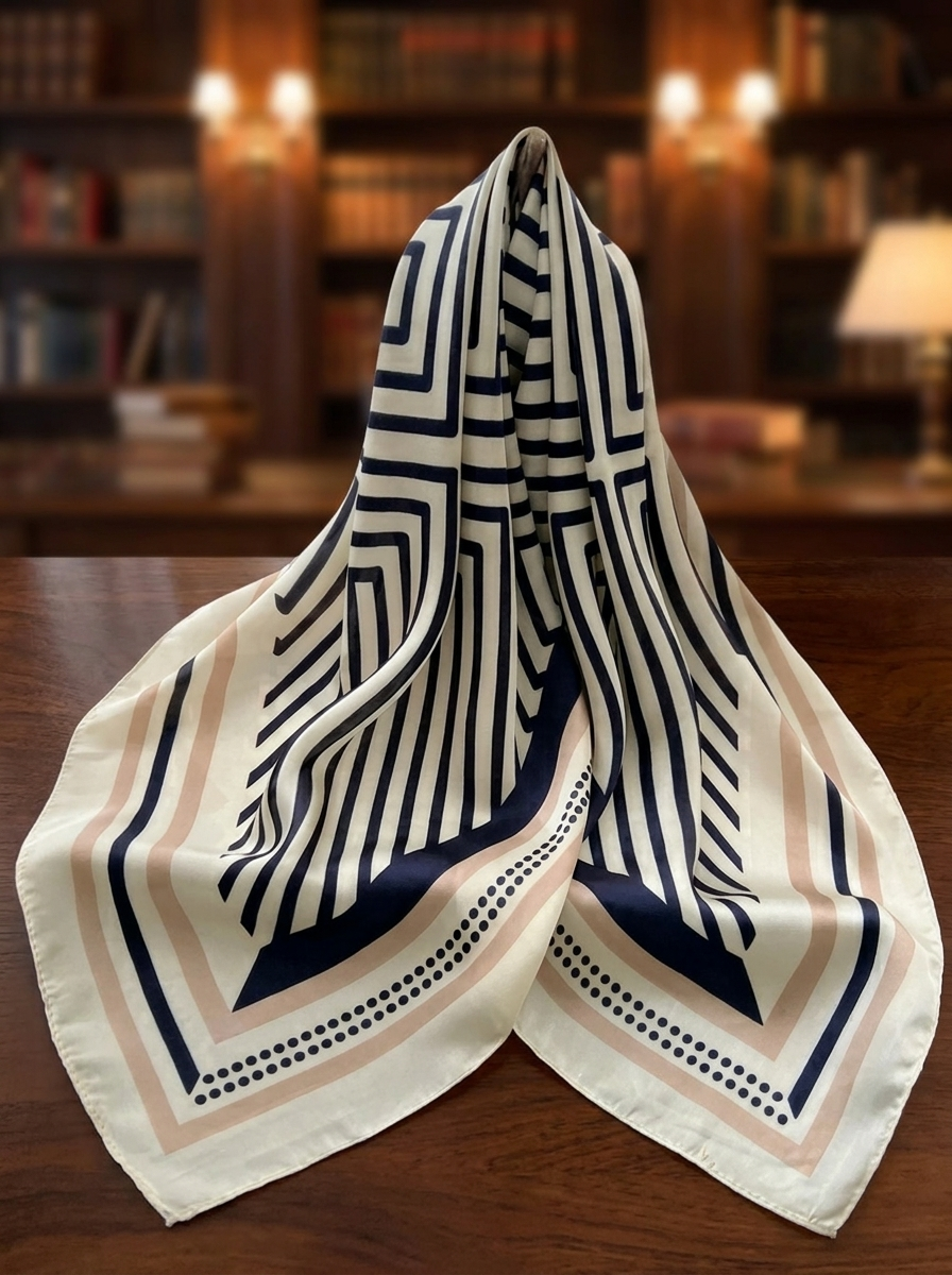 Le Foulard Géométrique
