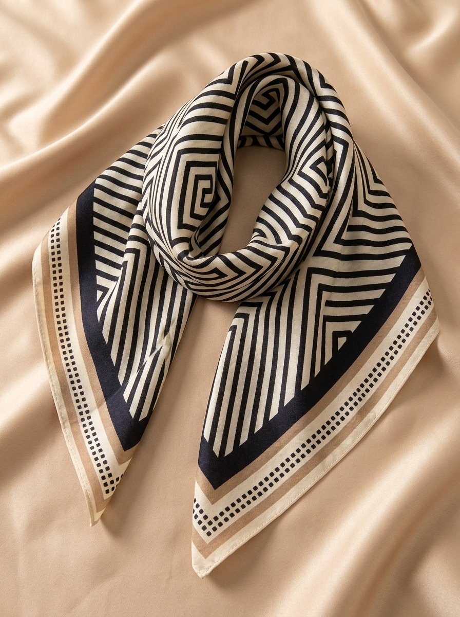 Le Foulard Géométrique