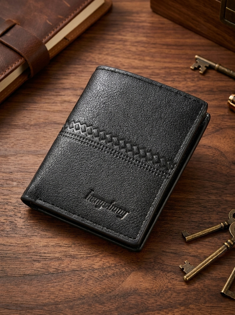 Le portefeuille en cuir